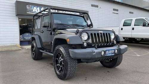 2016 Jeep Wrangler Sport S 90 DAYS NO PAYMENTS OAC! 4x4 Sport S 2dr for sale in Portland, OR