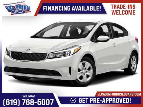 271/mo! - 2018 KIA Forte LX FOR ONLY - - by dealer for sale in Santee, CA