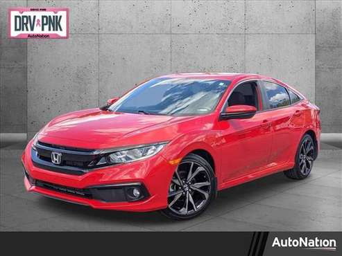 2019 Honda Civic Sport SKU: KH535975 Sedan - - by for sale in Brooksville, FL
