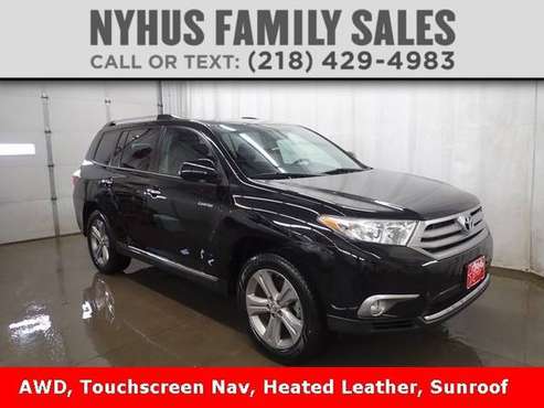 2013 Toyota Highlander Limited for sale in Perham, MN