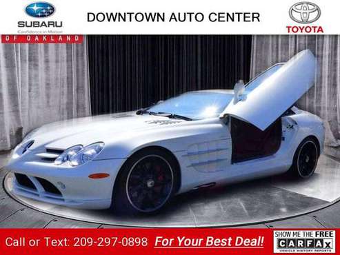 2006 Mercedes-Benz SLR McLaren Base coupe Pearl White - cars &... for sale in Oakland, CA