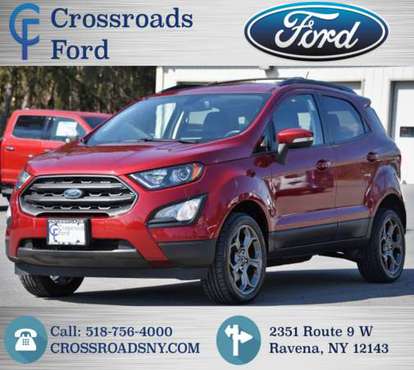 2018 FORD ECOSPORT SES AWD! 41k Ultra Clean Miles! U10862PT - cars & for sale in RAVENA, NY