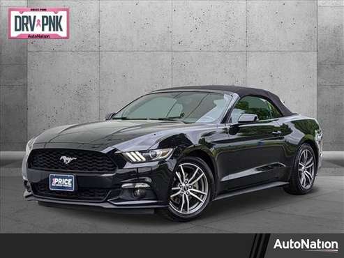 2016 Ford Mustang EcoBoost Premium SKU: G5291554 Convertible - cars & for sale in Knoxville, TN