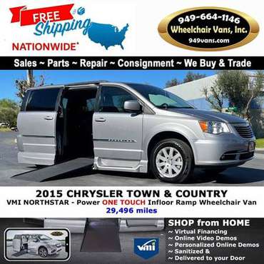 2015 Chrysler Town & Country Touring Wheelchair Van VMI Northstar for sale in Laguna Hills, CA