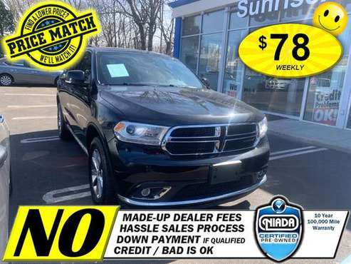 2014 Dodge Durango AWD 4dr Limited EVERYONE DRIVES! NO TURN DOWNS! for sale in Elmont, NY