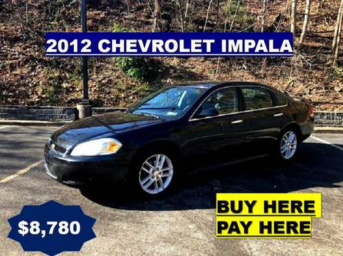 ▲▲2012 Chevrolet Impala LTZ = 75K MILES/ HTD LEATHER/ SUNROOF!! -... for sale in Pittsburgh, PA