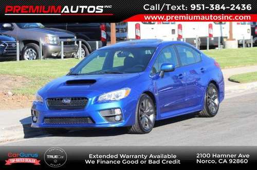 2017 Subaru WRX Premium - ONLY 30K MILES - SUNROOF LOW MILES! CLEAN... for sale in Norco, CA
