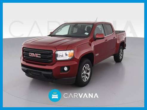 2018 GMC Canyon Crew Cab SLE All Terrain Pickup 4D 5 ft pickup Red for sale in Long Beach, CA