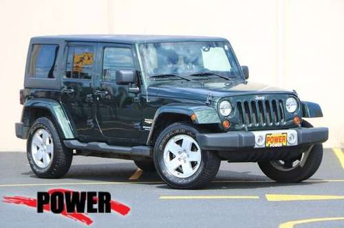 2011 Jeep Wrangler Unlimited 4x4 4WD SUV Sahara Convertible for sale in Newport, OR