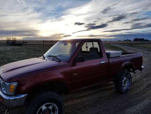1991 Toyota pickup $2000 obo need gone asap for sale in Box Elder, SD