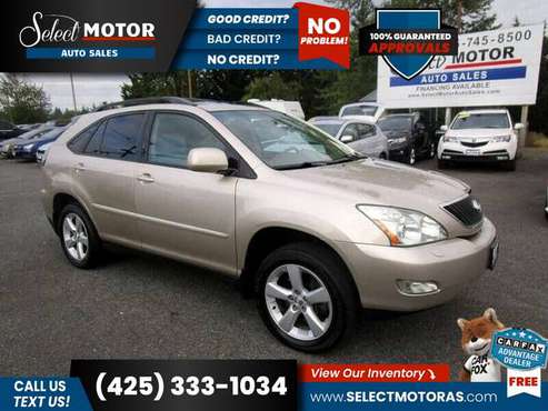 2005 Lexus RX 330 Base AWDSUV FOR ONLY 189/mo! - - by for sale in Lynnwood, WA