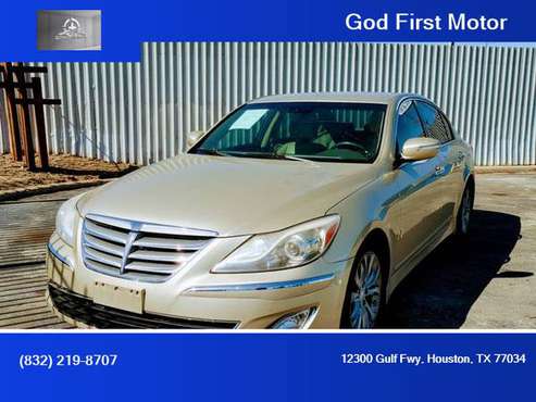 2012 HYUNDAI Genesis-V6 - In-House Financing Available! - cars &... for sale in Houston, TX