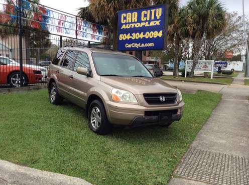 THIRD ROW SEATING!!! 2004 Honda Pilot EXL ***FREE WARRANTY *** -... for sale in Metairie, LA
