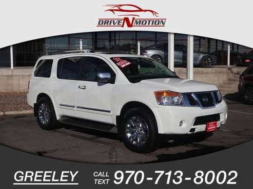 2015 Nissan Armada Platinum Sport Utility 4D - cars & trucks - by... for sale in Greeley, CO