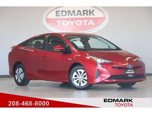 2017 Toyota Prius Two hatchback Red - - by dealer for sale in Nampa, ID