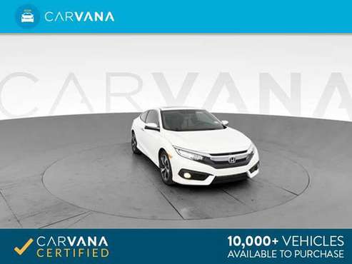 2016 Honda Civic Touring Coupe 2D coupe WHITE - FINANCE ONLINE for sale in Charleston, SC
