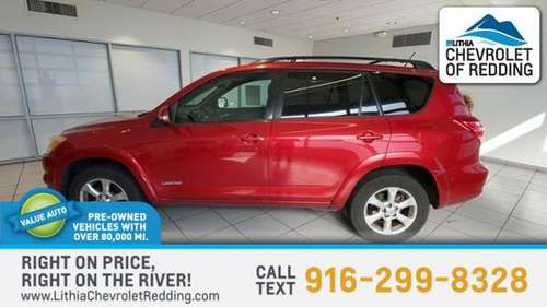 2009 Toyota RAV4 FWD 4dr 4-cyl 4-Spd AT Ltd - cars & trucks - by... for sale in Redding, CA