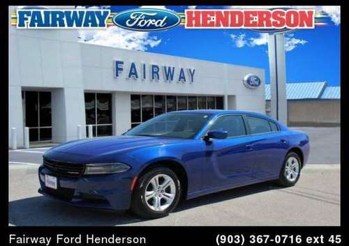 2019 Dodge Charger SXT - - by dealer - vehicle for sale in Henderson, TX