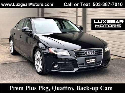 2009 Audi A4 2.0T Premium Plus, Backup Cam, Sport Pkg Htd Seats for sale in Milwaukie, OR