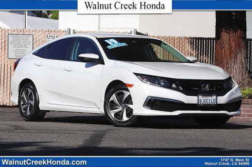 2019 Honda Civic Sedan White Orchid Pearl Big Savings GREAT PRICE! for sale in Walnut Creek, CA