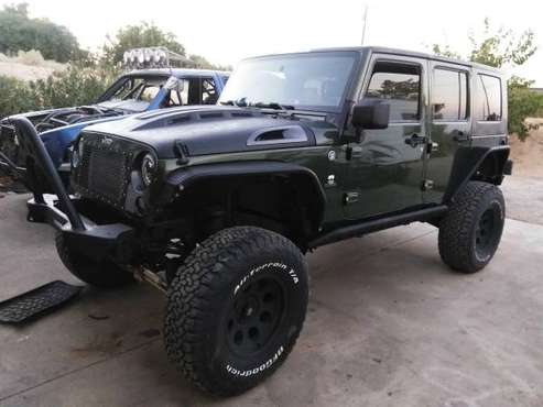 Fully built bruiser conversion jeep jk unlimited Cummins diesel -... for sale in Pearblossom, CA