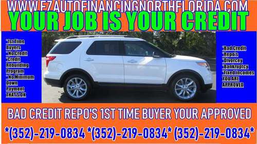 2014 Ford Explorer FWD 4dr XLT BAD CREDIT NO CREDIT REPO,S THATS OK for sale in Gainesville, FL