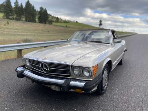 1988 Mercedes 560sl Convertible V8 - cars & trucks - by owner -... for sale in Spokane, WA