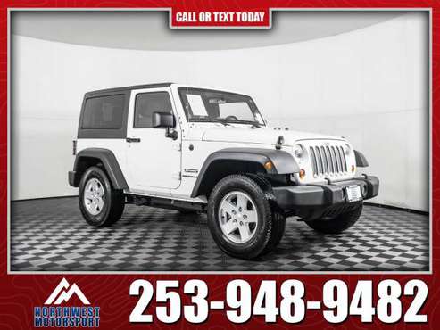 2012 Jeep Wrangler Sport 4x4 - - by dealer - vehicle for sale in PUYALLUP, WA