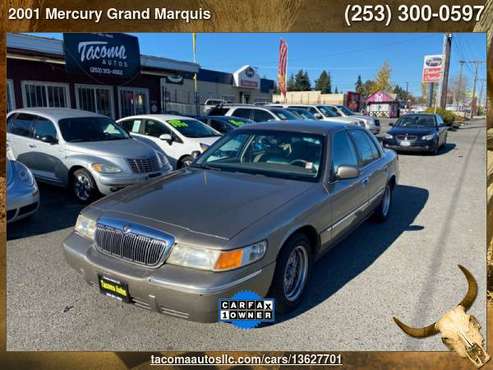 2001 Mercury Grand Marquis LS Premium 4dr Sedan - cars & trucks - by... for sale in Tacoma, WA