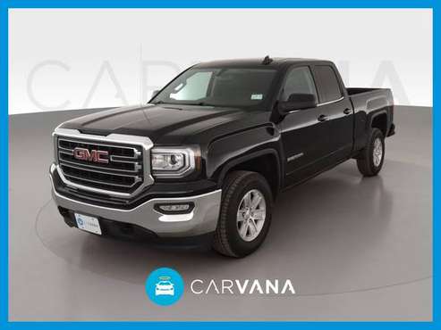 2018 GMC Sierra 1500 Double Cab SLE Pickup 4D 6 1/2 ft pickup Black for sale in New Haven, CT