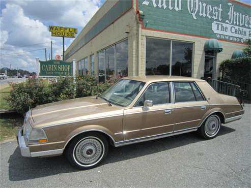 1986 Lincoln Continental for sale in Tifton, GA