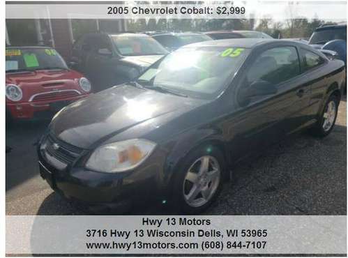 2005 Chevrolet Cobalt LS Coupe 96315 Miles for sale in Wisconsin dells, WI