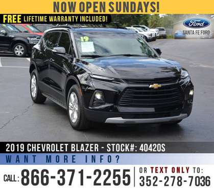‘19 Chevrolet Blazer *** lazer *** Onstar, Tinted Windows,... for sale in Alachua, FL