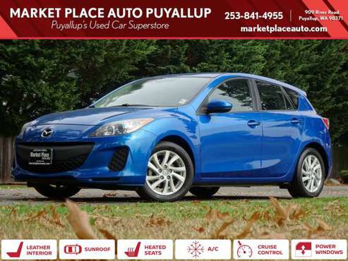 2012 MAZDA 3 i GRAND TOURING HATCHBACK - cars & trucks - by dealer -... for sale in PUYALLUP, WA