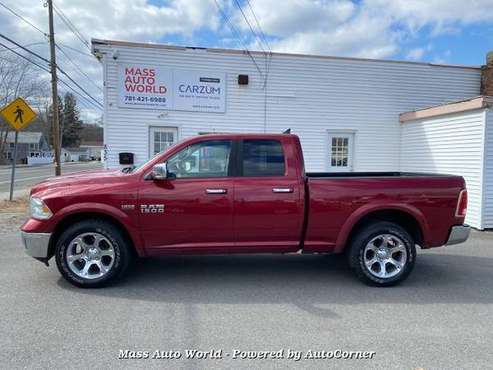 2014 Ram 1500 Laramie Quad Cab 4WD 8-Speed Automatic for sale in Whitman, MA