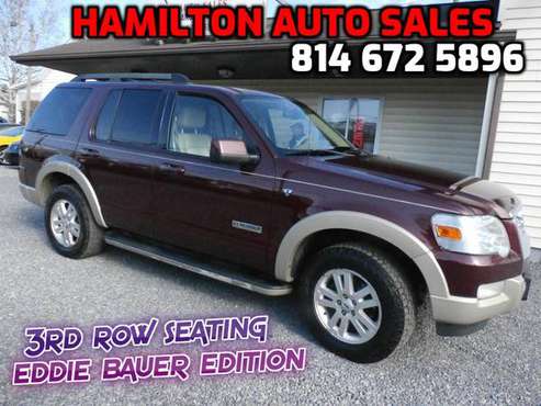 2008 Ford Explorer Eddie Bauer Edition, 3rd row leather! - cars & for sale in coalport, PA