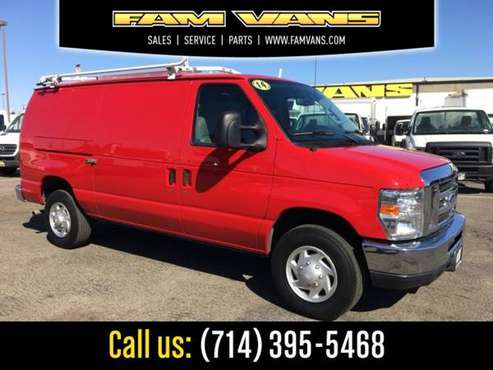 2014 Ford E-Series Cargo Van Cargo Van with Roof Rack SD for sale in Fountain Valley, CA