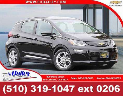 2021 Chevrolet Bolt EV 4D Wagon LT - Chevrolet Mosaic Black - cars for sale in San Leandro, CA