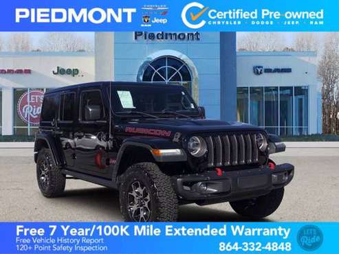 2018 Jeep Wrangler Unlimited Black Clearcoat **For Sale..Great... for sale in Anderson, SC