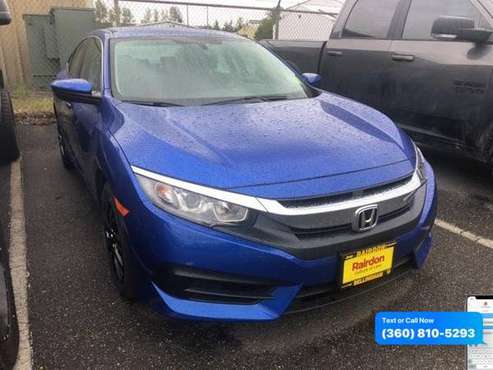 2018 Honda Civic LX - - by dealer - vehicle automotive for sale in Bellingham, WA