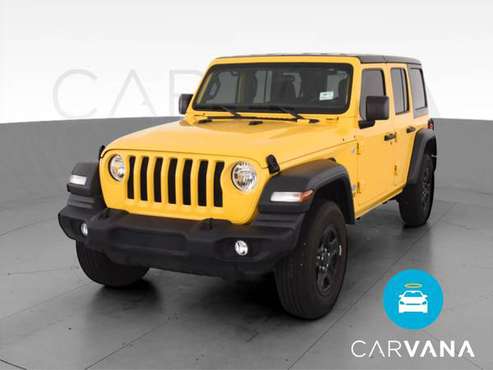 2018 Jeep Wrangler Unlimited All New Sport SUV 4D suv Yellow for sale in Chicago, IL