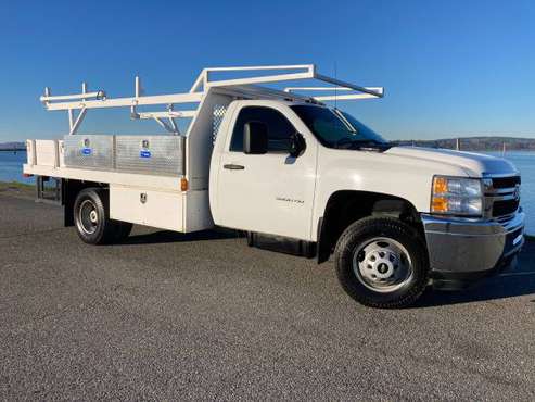 2012 Chevrolet 3500 diesel contractor body - cars & trucks - by... for sale in Everett, WA