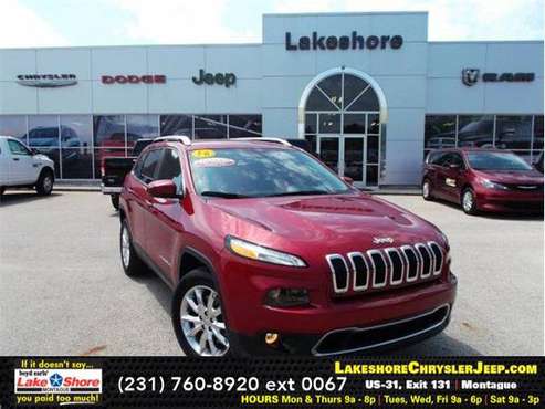 2016 Jeep Cherokee Limited - SUV for sale in MONTAGUE, MI