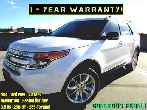 ►(1 YEAR WARRANTY!) Ford Explorer 4x4 Heated leather moon NAVI SYNC... for sale in Springfield►►►(1 YEAR WARRANTY), MO