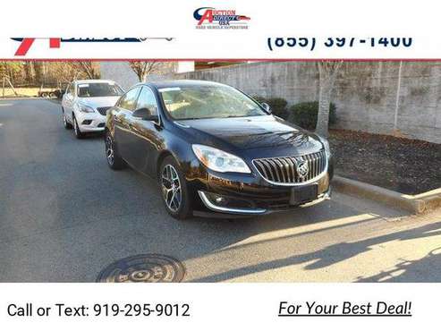 2017 Buick Regal Sport Touring hatchback Black - cars & trucks - by... for sale in Raleigh, NC