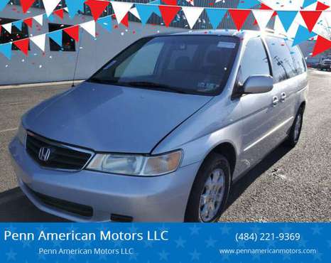2004 HONDA ODYSSEY EX-L, 1/22 Inspected, Leather Seats, Drives Good for sale in Allentown, PA