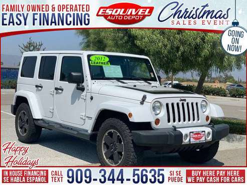 2012 Jeep Wrangler Unlimited Arctic 4x4 4dr SUV - cars & trucks - by... for sale in Rialto, CA