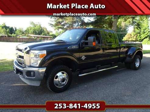 2013 Ford F-350 SD Lariat Crew-Cab DRW 4WD 6.7L Powerstroke Diesel ! for sale in PUYALLUP, WA