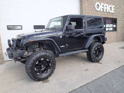 2012 Jeep Wrangler, Black, 6 cyl, 6-speed, Lifted, 21, 000 miles! for sale in Chicopee, MA