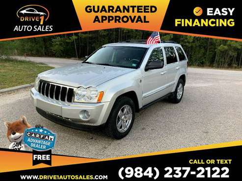2007 Jeep Grand Cherokee Limited 4x4SUV 4 x 4 SUV 4-x-4-SUV PRICED for sale in Wake Forest, NC